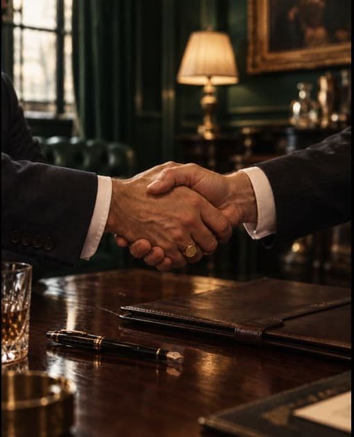 Committee Lounge — executive membership, where agreements are made