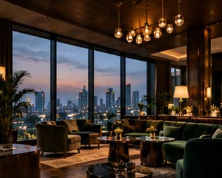 Committee Lounge — luxury lounge interior, our vision of premium hospitality